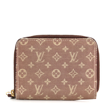 LOUIS VUITTON Monogram Idylle Zippy Coin Purse Sepia