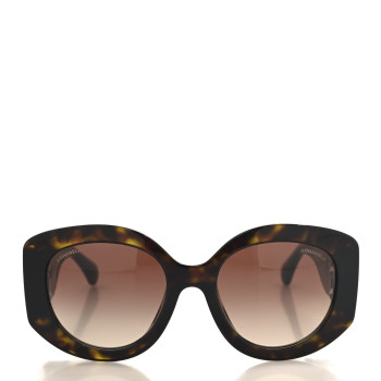 CHANEL Perle Pearl Sunglasses 5543 Tortoise
