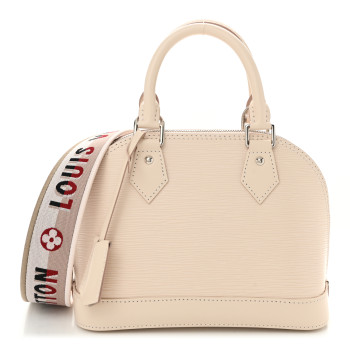 LOUIS VUITTON Epi Jacquard Alma BB Quartz
