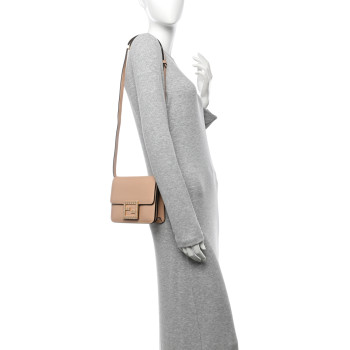 FENDI Vitello King Crystal Fab Crossbody Bag Makeup