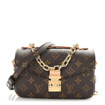 LOUIS VUITTON Monogram Pochette Metis East West