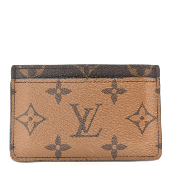 LOUIS VUITTON Reverse Monogram Card Holder
