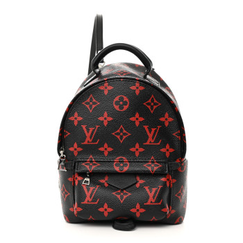 LOUIS VUITTON Monogram Infrarouge Palm Springs Backpack Mini