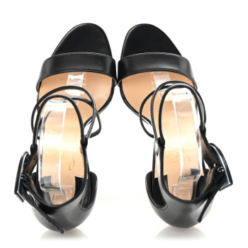 CHRISTIAN LOUBOUTIN Kid Choca 150 Platform Sandals 38 Black