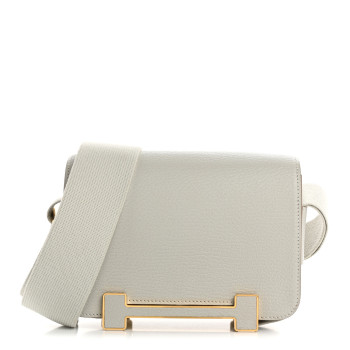 HERMES Chevre Mysore Geta Mushroom