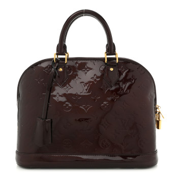 LOUIS VUITTON Vernis Alma PM Amarante