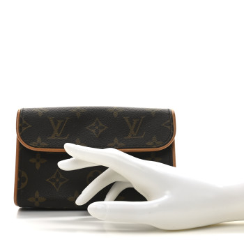 LOUIS VUITTON Monogram Pochette Florentine XS