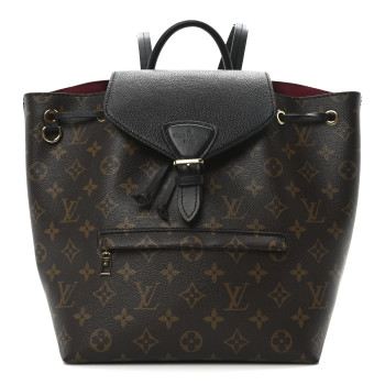 LOUIS VUITTON Monogram Montsouris PM Black