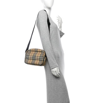 BURBERRY Vintage Check Paddy Crossbody Bag Archive Beige