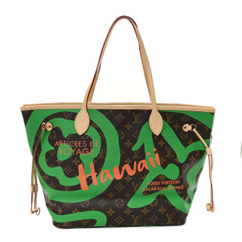 LOUIS VUITTON Monogram Tahitienne Hawaii Neverfull MM