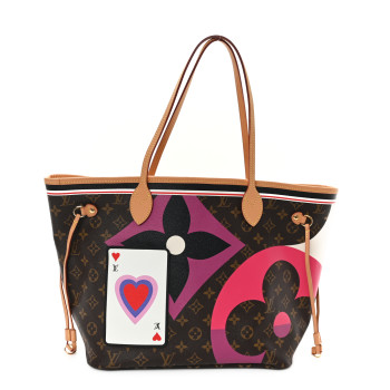 LOUIS VUITTON Monogram Game On Neverfull MM