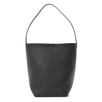 THE ROW Grained Calfskin Medium N/S Park Tote Marine