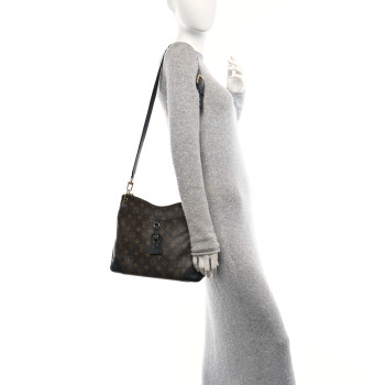 LOUIS VUITTON Monogram Odeon MM Black