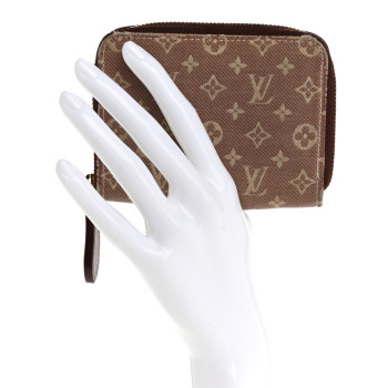 LOUIS VUITTON Monogram Idylle Zippy Coin Purse Sepia