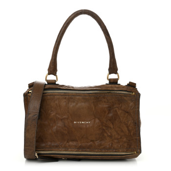 GIVENCHY Tumbled Sheepskin Medium Pandora Brown