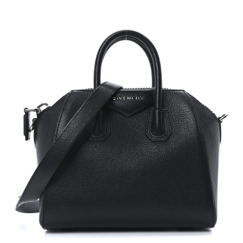 GIVENCHY Sugar Goatskin Mini Antigona Black