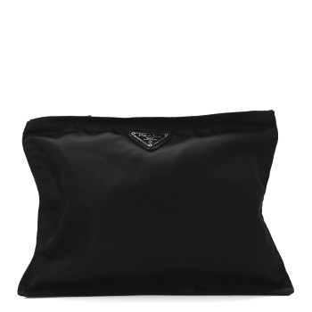 PRADA Tessuto Nylon Flat Pouch Black