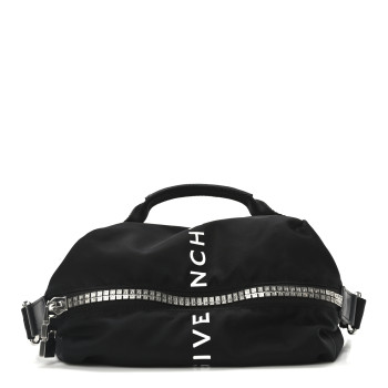 GIVENCHY Nylon G-Zip Bum Bag Black