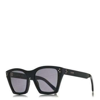 CELINE Acetate Square Sunglasses CL40090I Black