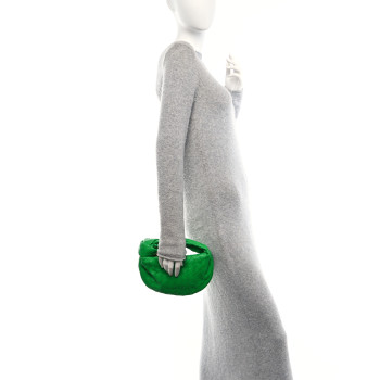 BOTTEGA VENETA Nappa Intrecciato Mini Jodie Parakeet