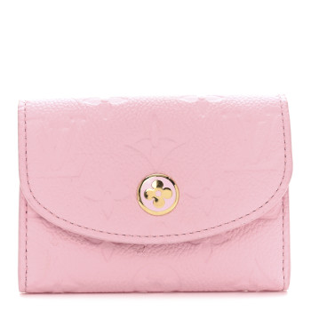LOUIS VUITTON Empreinte Rosalie Coin Purse Cotton Candy Pink