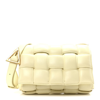 BOTTEGA VENETA Nappa Maxi Intreccio Padded Cassette Crossbody Bag Zest
