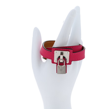 HERMES Swift O'Kelly Double Tour Bracelet T3 Rose Mexico