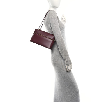 LORO PIANA Saddle Calfskin Extra Bag L27 Azuki Beans