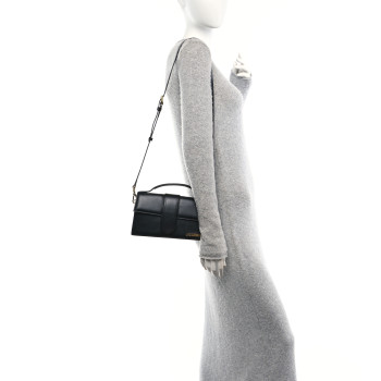 JACQUEMUS Smooth Calfskin Le Grand Bambino Black