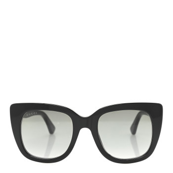GUCCI Acetate Cat Eye Sunglasses GG0163S Black