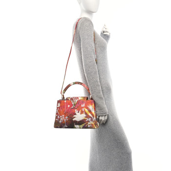 LOUIS VUITTON X SAM FELLS Canvas Embroidered Arty Capucines PM Multicolor