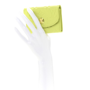 LOUIS VUITTON Empreinte Rosalie Coin Purse Zesty Lime