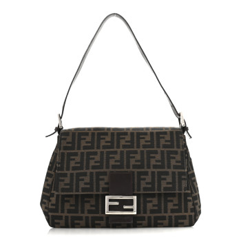FENDI Zucca Mama Baguette Tobacco
