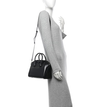GIVENCHY Shiny Lord Calfskin Mini Antigona Black
