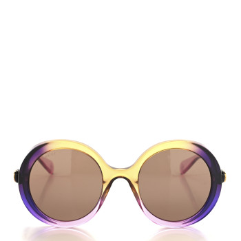GUCCI Acetate Round GG Sunglasses GG0367S Purple