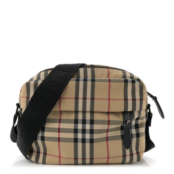 BURBERRY Vintage Check Paddy Crossbody Bag Archive Beige