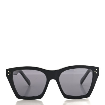 CELINE Acetate Square Sunglasses CL40090I Black