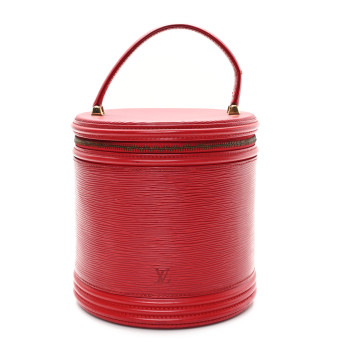 LOUIS VUITTON Epi Cannes Castillan Red