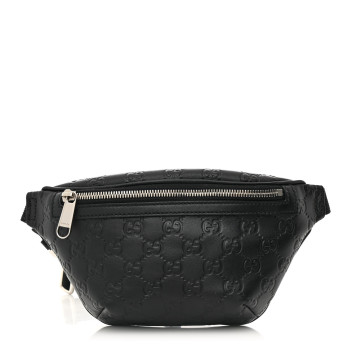 GUCCI Guccissima Belt Bag Black