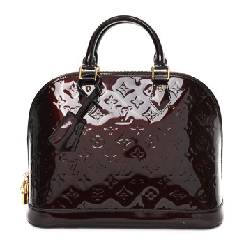 LOUIS VUITTON Vernis Alma PM Amarante