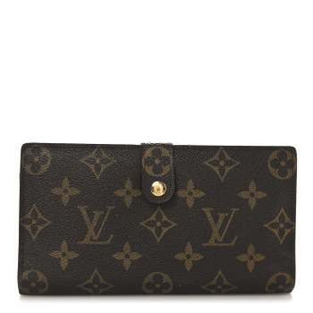 LOUIS VUITTON Monogram Continental French Purse Wallet
