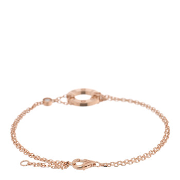 CARTIER 18K Pink Gold Diamond LOVE Bracelet