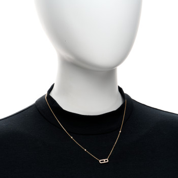 MESSIKA 18K Rose Gold Diamond Move Uno Pave Necklace