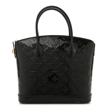 LOUIS VUITTON Vernis Lockit PM Black