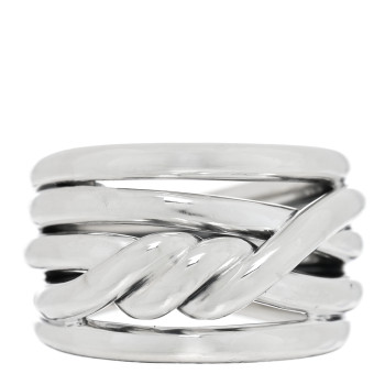 DAVID YURMAN Sterling Silver 14mm Continuance Ring 52 6