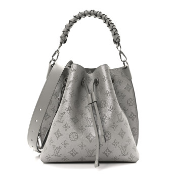 LOUIS VUITTON Metallic Mahina Muria Gris Souris