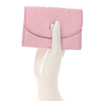 LOUIS VUITTON Empreinte Rosalie Coin Purse Cotton Candy Pink