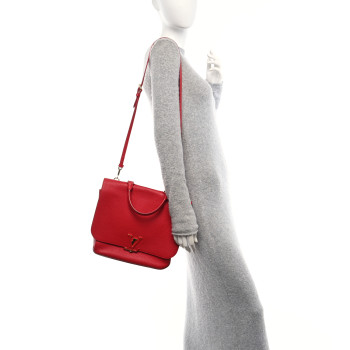 LOUIS VUITTON Taurillon Volta Coquelicot