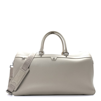 CHRISTIAN LOUBOUTIN Empire Calfskin Gomme Sneakender Duffle Bag Saharienne