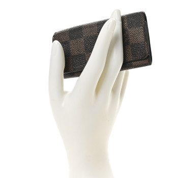 LOUIS VUITTON Damier Ebene Multicles 4 Key Holder